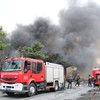 Massive fire destroys foam factory in southern Vietnam