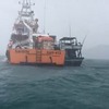 Four crew members of fishing boat rescued