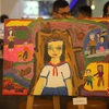 Child artists inspired with painting showcase