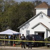 Vigil held for Texas church shooting victims