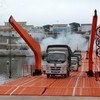 Floating bridge facilitates customs clearance in Quang Ninh