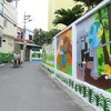 Mural paintings brighten up old houses in Hanoi