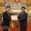 Japanese deputy ambassador honoured with Hanoi’s insignia