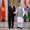 President Tran Dai Quang holds talks with Indian PM Narendra Modi