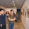 Watercolour paintings exhibition held in Ho Chi Minh City
