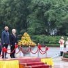 Party leader, President chairs welcome ceremony for Indian President