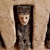 800-year-old wooden statues unearthed in Peru