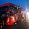Dozens injured in bus collision