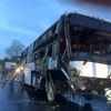 Sleeper bus overturns, kills 2 in Bình Thuận