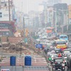 Construction of overpass lags behind schedule, causing serious congestion