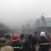 Public security ministry seeks cause of market fire in Vinh City
