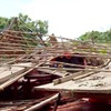 Whirlwind destroys 61 houses in Vinh Long province