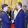 State President receives special advisor of Mainichi newspaper