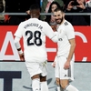 Benzema double seals Real Madrid's place in Copa semis