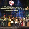 HCM City honours artists, artisans awarded with State titles