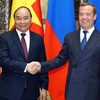 Vietnamese, Russian PMs hold talks in Moscow