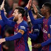 Dembele and Messi see off Levante but Barca Copa hopes in doubt
