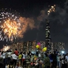 Fireworks to celebrate the 44th Reunification Day