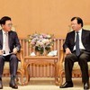 Deputy PM hosts CEO of Lotte Asset Development