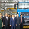 Belarusian Deputy PM witnesses inauguration of Maz Asia auto plant in Hung Yen