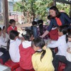 School teacher keeps her students from going hungry