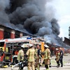 Blaze at Vietnamese market in German capital
