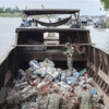 Seven tonnes of smuggled iron scrap seized in Việt Nam