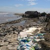 Coastal erosion affects life of local residents