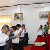 Vietnamese in Laos hold ceremony in honour of Hung Kings