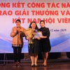 Hanoi’s writer honoured with lifelong literary achievement award