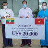 Vietnam presents medical supplies to Myanmar amidst COVID-19