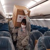 Vietnam Airlines carries medical equipment to Laos, Cambodia