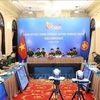 ASEAN Defense Senior Officials meeting work group video conference