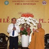 Deputy PM Binh extends greetings to Buddhist followers