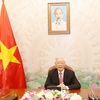Top Vietnamese, Cambodian leaders hold phone talks