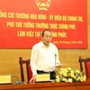 Vinh Phuc urged to accelerate public investment disbursement