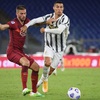Ronaldo double earns point for 10-man Juventus at Roma