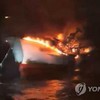 Five Vietnamese missing in fishing boat fire off Jeju Island