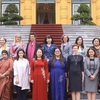 Vice President meets female foreign ambassadors, chargés d' affaires