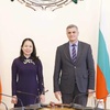 Vice President meets acting Prime Minister, Foreign Minister of Bulgaria