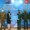 Australia donates peacekeeper training equipment to Vietnam