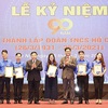 Outstanding youth unions secretaries honoured for achievements in youth movements