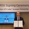 Korean telecom giant shakes hands with VTVcab to develop music streaming service
