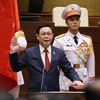 Cambodian Acting Senate President congratulates newly-elected Vietnamese NA Chairman