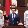 Top Cambodian legislator congratulates Vietnamese NA Chairman