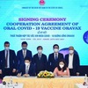 Vietnamese, Israeli firms sign cooperation agreement on oral COVID-19 vaccine