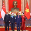 Singaporean President wraps up state visit