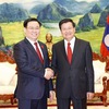 NA Chairman pays courtesy visit to Lao Party leader