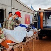 Vietnamese peacekeepers in South Sudan successfully give first aid to stroke patient