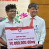 Ho Chi Minh City student rewarded for winning International Chemistry Olympiad gold